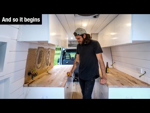The Start of Something NEW | Ultimate Van Kitchen | VAN LIFE BUILD