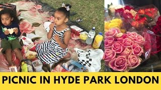 PICNIC - Hyde Park - Places To Visit In London For Free - FAMILY TIME - Family Goals