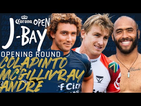 G. Colapinto, M. McGillivray, J. Andre | Corona Open J-Bay - Opening Round Heat Replay