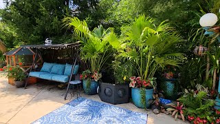 Tons of Planting and Styling The Patio || Fixing up The Backyard Phase 3