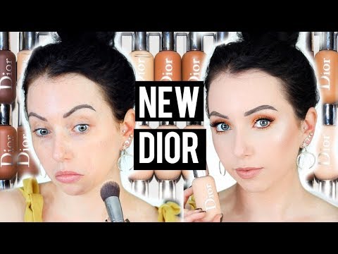 DIOR BACKSTAGE FACE & BODY FOUNDATION {First Impression Review & Demo!} Dry Skin 10 HR Wear Test