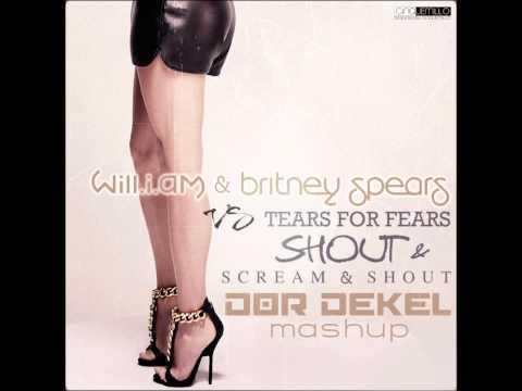 Will I Am & Britney Spears Vs. Tears For Fears - Shout & Scream & Shout (Dor Dekel Radio Mashup)