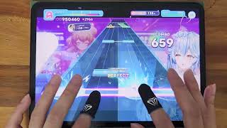 【ホロドリ】『BLUE CLAPPER / 桃鈴ねね/尾丸ポルカ/雪花ラミィ/獅白ぼたん』EXPERT ALL PERFECT
