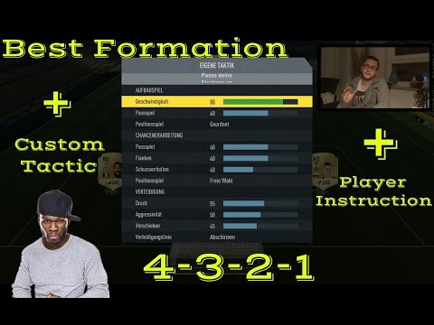 FIFA 17: BEST FORMATION 4-3-2-1 BEST CUSTOM TACTIC + PLAYER INSTRUCTION FUT CHAMPIONS (deutsch)