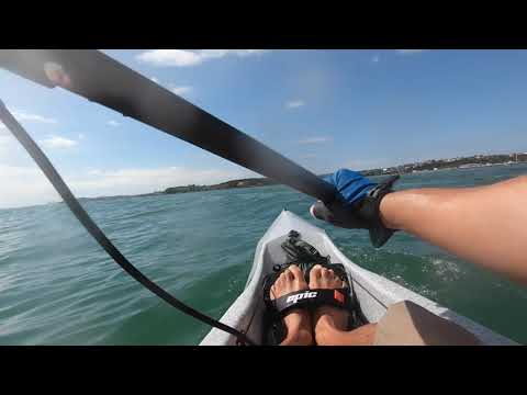 Fun small swell - Epic V7 surfski