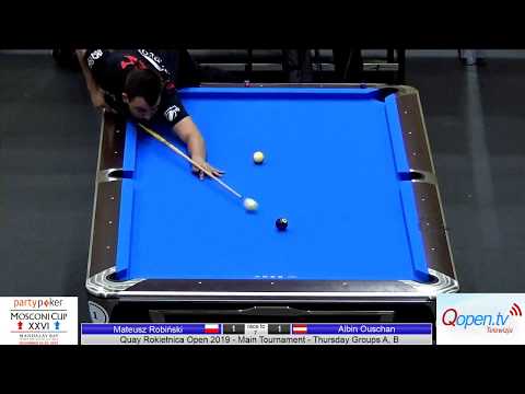 Mateusz Robiński vs Albin Ouschan - Quay Rokietnica Open 2019 Main Tournament