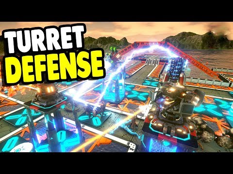 ALL NEW Wave Survival Turret DEFENSE vs. MASSIVE MONSTER ARMY | Turret Defense Force Gameplay