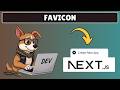How to Change Favicon in Next JS v16