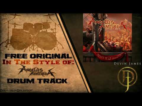 Angelus Apatrida Styled Free Original Drum Track - 125 BPM (FREE DOWNLOAD)