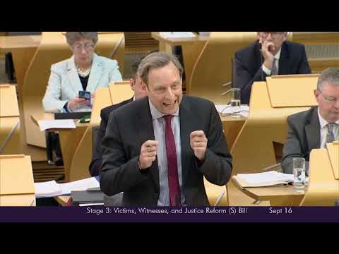 Stage 3 Debate: Victims, Witnesses, and Justice Reform (Scotland) Bill (Part 2) - 16 September 2025
