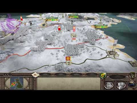 Medieval 2 Total War Kingdoms - Britannia Campaign - Irish #1: Sweeping over Ireland - 4K/60 FPS