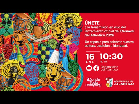 LANZAMIENTO CARNAVAL DEL ATLÁNTICO 2026