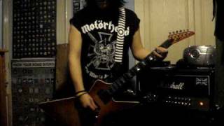 Motorhead - Damage Case (Live at Brixton Academy) cover on LAG Phil Campbell Signature