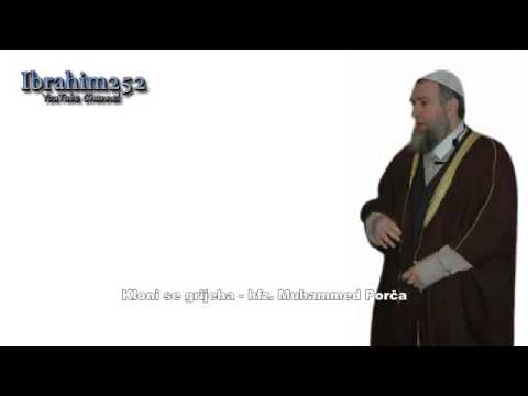 Kloni se grijeha - hfz. mr. Muhamed Porča