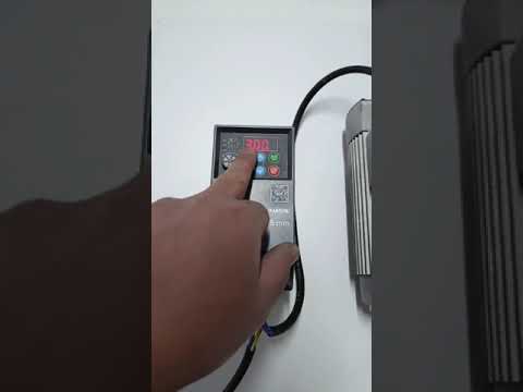 Rbca k10 hız kontrol cihazı vfd serisi ayarları parametre girmek