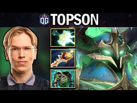 OG.TOPSON SMURF WRAITH KING WITH MJO-DIVINE RAPIER - DOTA 2 7.28 GAMEPLAY