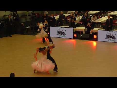 069 Daniel Borůvka - Barbora Borůvková /MČR STT 2018/ Třinec/ Junior II./ 2.kolo/ Slowfox