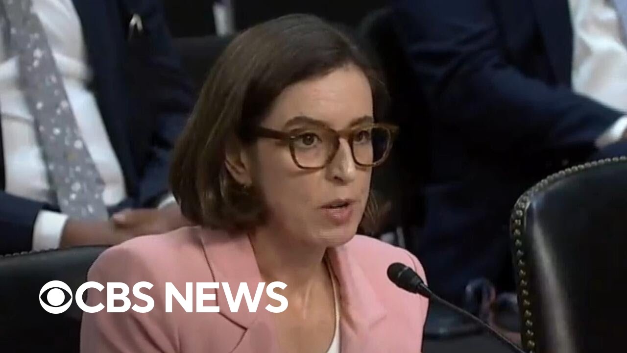 Video: Fired pardon attorney testifies against Blanche nomination at Senate hearing