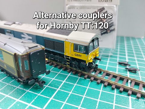Alternative couplers for Hornby TT:120