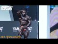 2021 IFBB Mr. Olympia 6th Place William Bonac Prejudging Routine 4K Video