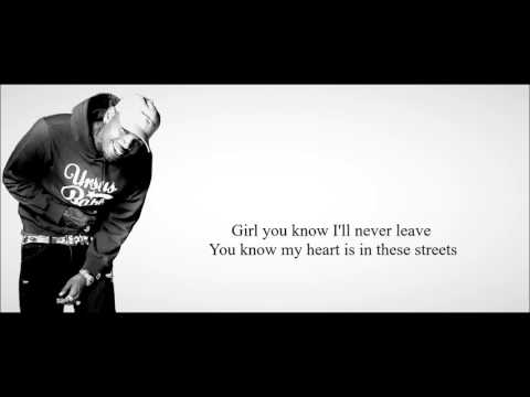 Chris Brown - Gangsta Way (feat. French Montana) Lyrics HD