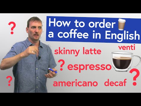 REAL ENGLISH: コーヒーショップへ行く (REAL ENGLISH: Going to the COFFEE SHOP)