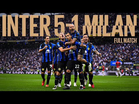 INTER 5-1 MILAN | FULL MATCH | SEASON 23/24 ⚫🔵🇮🇹