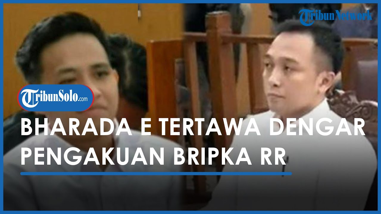 Momen Bharada E Tertawa saat Sidang, Dengar Pengakuan Ricky Rizal yang ...