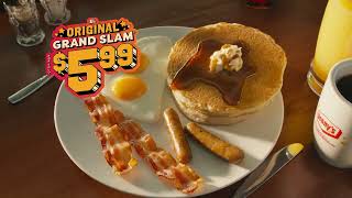 Denny's $5.99 Original Grand Slam, solo en Denny’s
