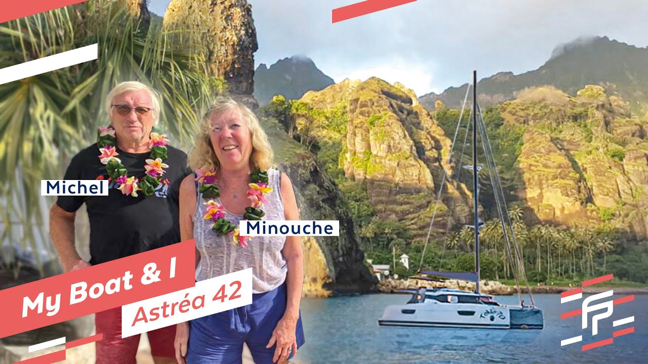 At 70, they sail around the world in an Astréa 42 catamaran | Video