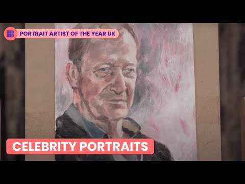 Portrait Artists Paint Celebrities Live | Portrait Artist of the Year UK