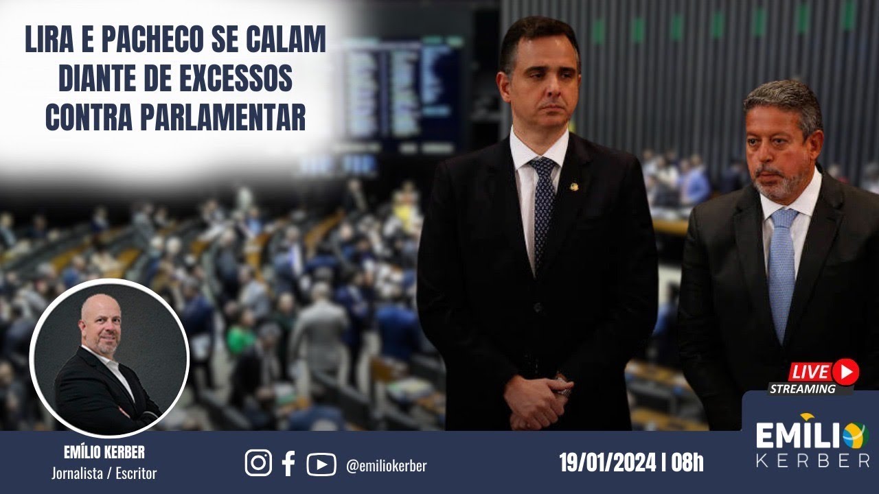 Lira e Pacheco se calam diante de excessos contra deputado