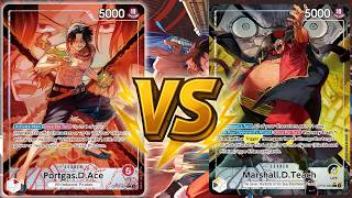 R Ace vs BY Teach | OPTCG Sim Gameplay | OP16