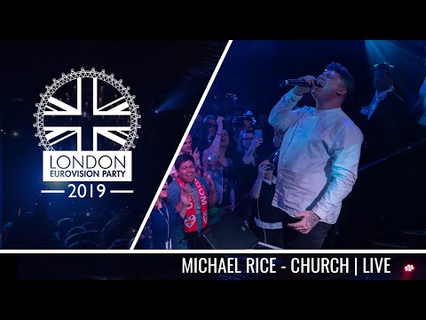 Michael Rice - Church (United Kingdom) | LIVE | OFFICIAL | 2019 London Eurovision Party