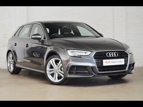 RV18LYG AUDI A3 SPORTBACK GREY S-LINE TFSI