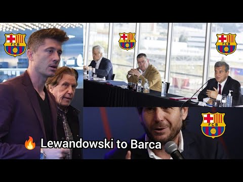 🔥 Lewandowski and agent private Barcelona negotiations, Mateu Alemany ✅confirms as he denies meeting