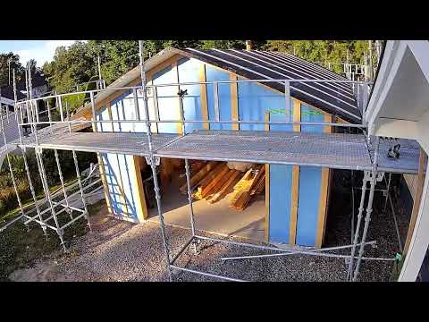 Garagebygge Timelaps 2024