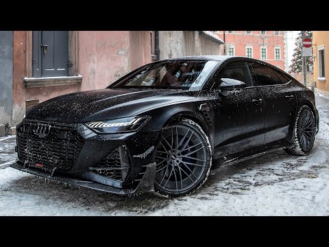 CAN THE 740HP 2021 AUDI RS7-R SPORTBACK HANDLE THE SIBERIAN COLD? WILL IT DRIFT? Oh yes! ABT beast!
