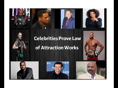 9 Celebrities That Prove Using the Law of Attraction Works (new video) Video
