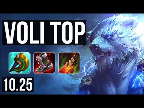 VOLIBEAR vs JAYCE (TOP) | 65% winrate, Legendary, 15/4/10 | EUW Grandmaster | v10.25