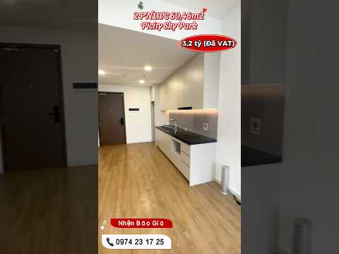 Căn hộ 2PN Picity Sky Park bàn giao cao cấp smart home, giá rẻ chỉ 3,15 tỷ