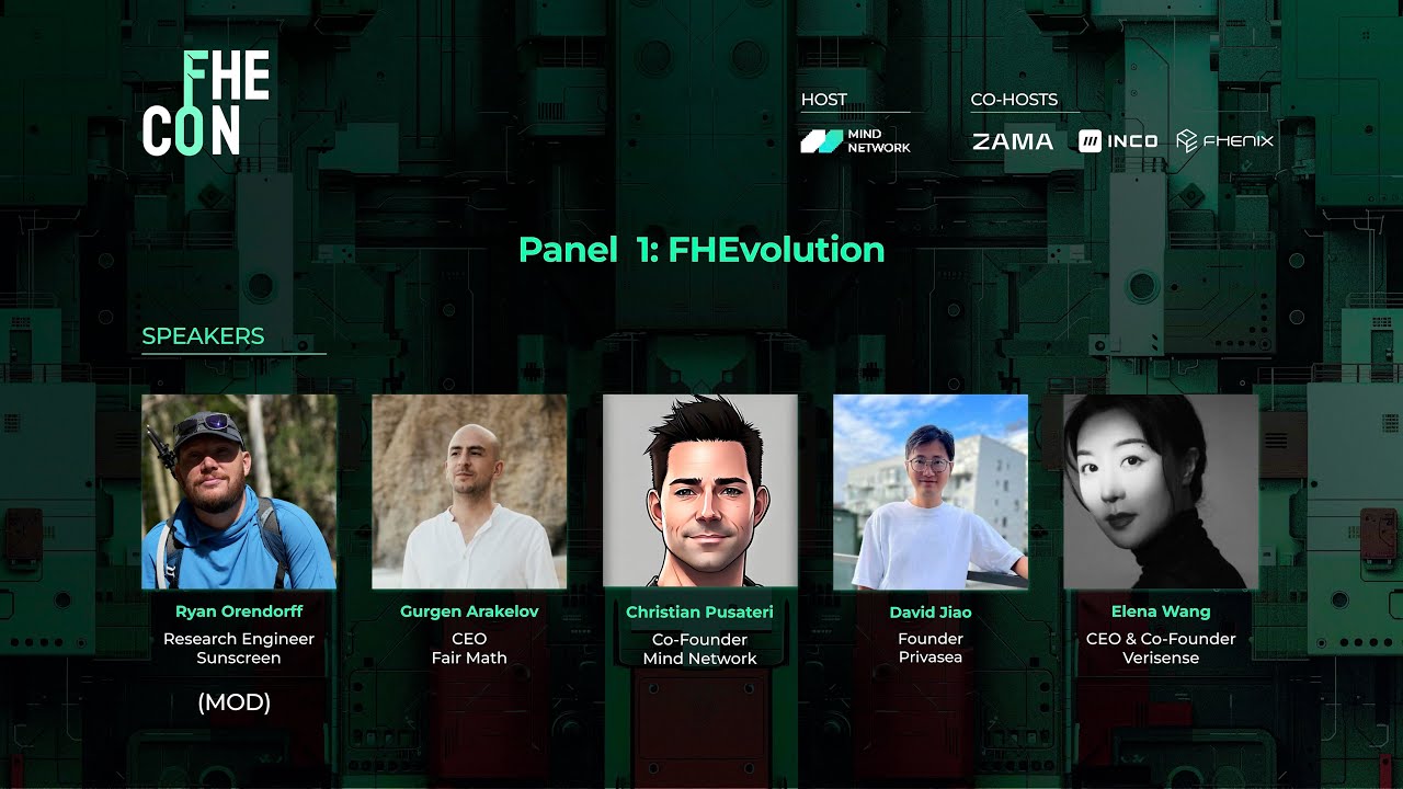 Panel Discussion: FHEvolution (FHECon at Token2049 Singapore)
