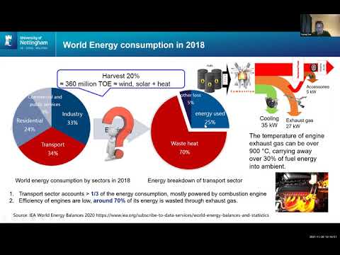 3icep2021 Plenary #3: Thermoelectric power generation from micro power supplies to kilowatt systems