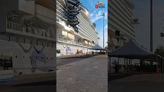 Norwegian Viva Docked In Corfu Greece