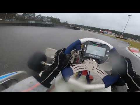 🇧🇪One lap around Karting Genk (WET)🌧 | Ep.4 | IAME X30