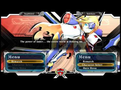 TKA #4 BlazBlue Central Fiction - RoyalHeartv2 vs Nobodyexe