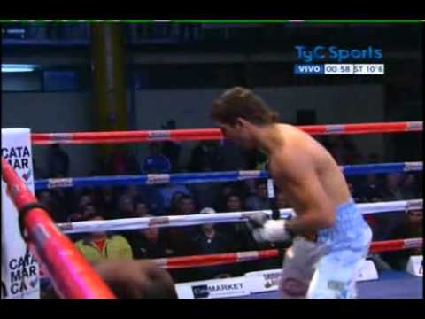 Cesar BARRIONUEVO vs Jhon TEHERAN - WBC - Full Fight - Pelea Completa