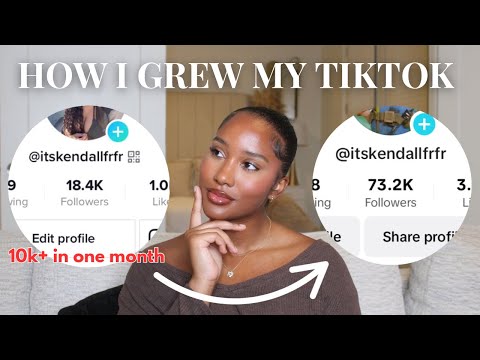 HOW TO GROW QUICKLY ON TIK TOK IN 2025 | I gained over 10k in 1 month