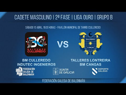 CADETE MASCULINO | BM CULLEREDO INDUTEC INGENIEROS - TALLERES LONTREIRA BM CANGAS