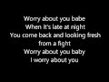 Tyler James - Worry about you - Karaoke Lyrics ...